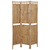 3-panels rumdeler 120x180 cm bambus