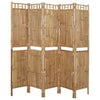 5-panels rumdeler 200x180 cm bambus