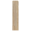 skoskab 59x17x81 cm konstrueret træ egetræ