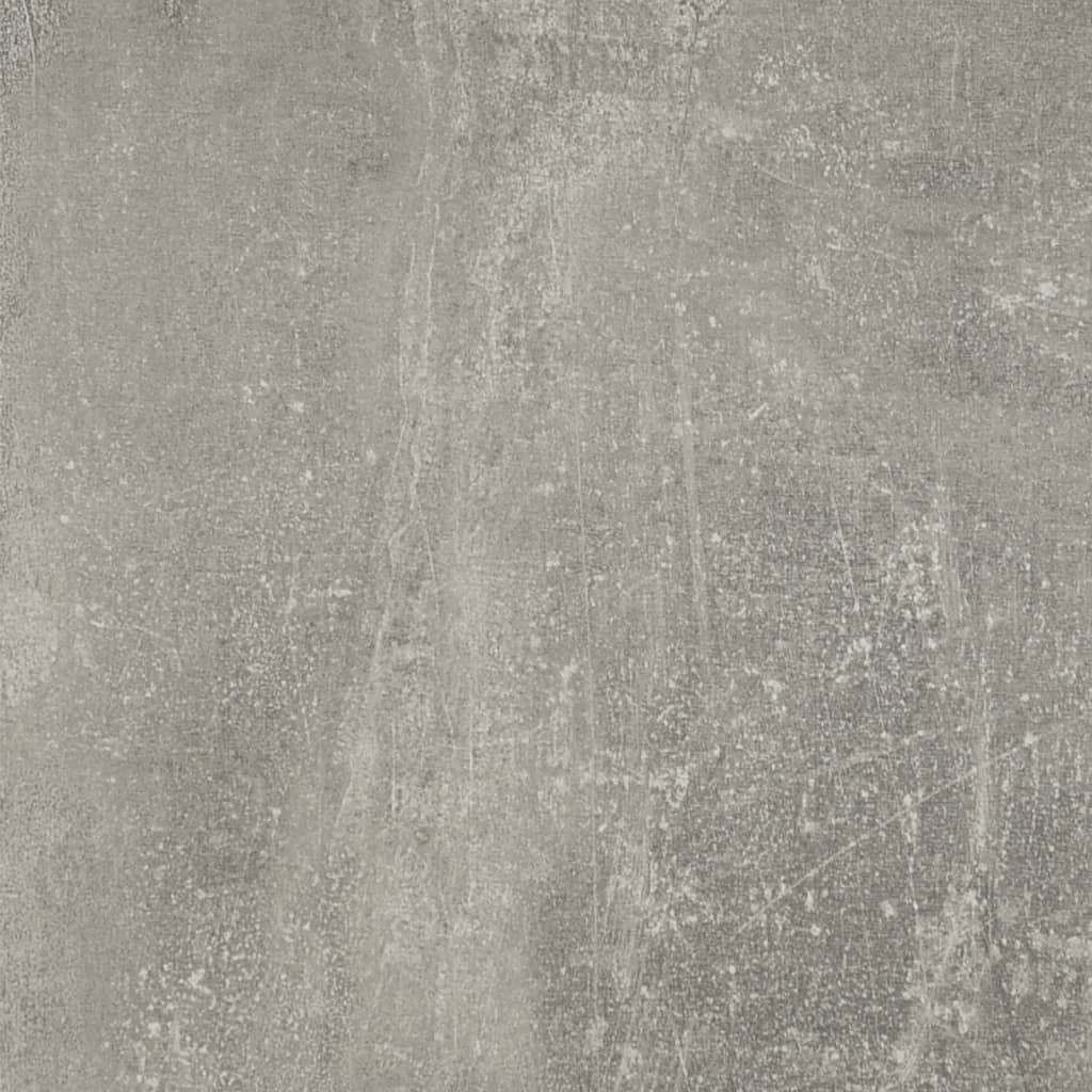 skoskab 63x24x147 cm konstrueret træ betongrå
