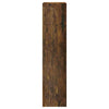 skoskab 63x24x103 cm konstrueret træ røget egetræsfarve