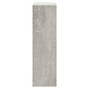 skoskab 63x24x81 cm konstrueret træ betongrå