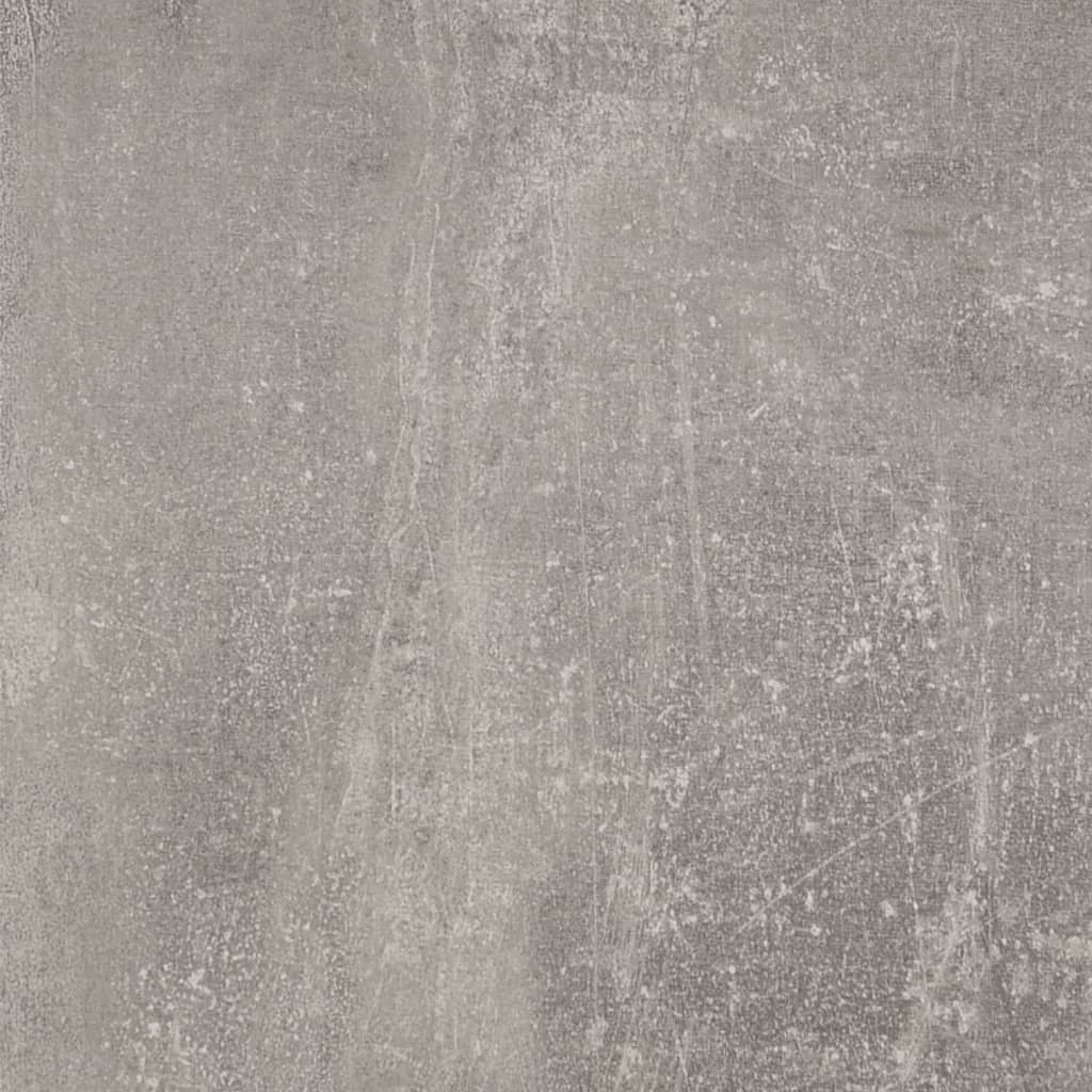 skoskab 63x24x81 cm konstrueret træ betongrå