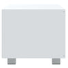 tv-bord 120x40,5x35 cm konstrueret træ hvid