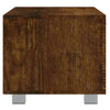 tv-bord 120x40,5x35 cm konstrueret træ røget egetræ