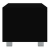 tv-bord 140x40,5x35 cm konstrueret træ sort