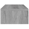 skærmstander 42x24x13 cm konstrueret træ grå sonoma-eg