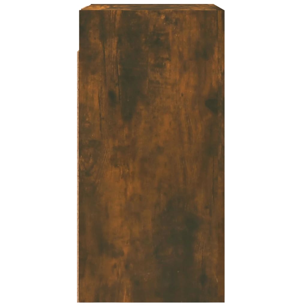 tv-skabe 4 stk. 30,5x30x60 cm konstrueret træ røget egetræ
