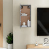 tv-skab 30,5x30x60 cm konstrueret træ grå sonoma-eg