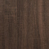 skobænk 60x30x45 cm konstrueret træ brun egetræ