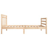 sengeramme 120x190 cm Small Double massivt træ