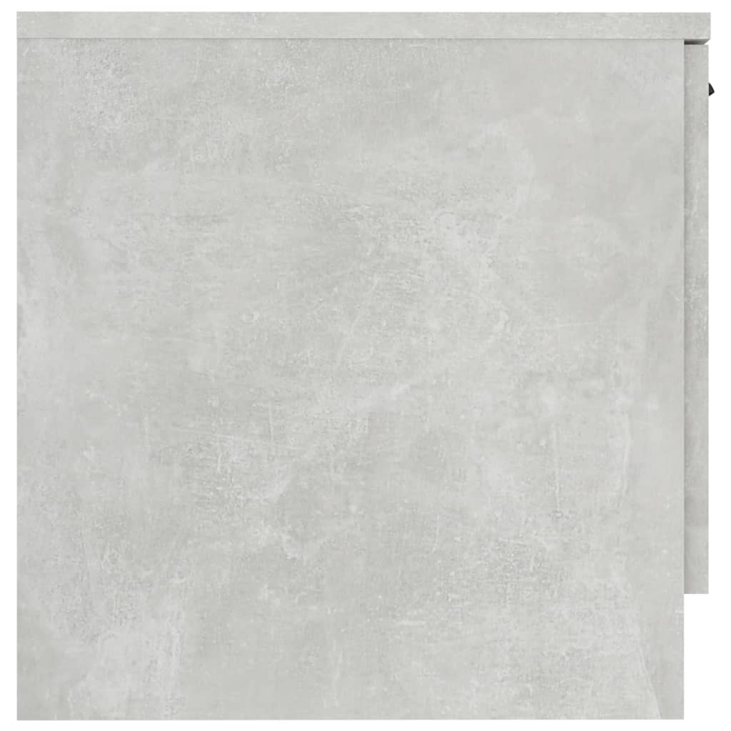 sengebord 40x39x40 cm 2 stk. betongrå