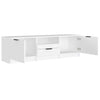TV-skab hvid 140x35x40 cm konstrueret træ
