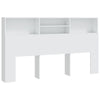 sengegavl med opbevaring 180x19x103,5 cm hvid