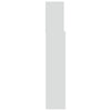 sengegavl med opbevaring 180x19x103,5 cm hvid