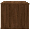 tv-bord 80x34x30 cm konstrueret træ brun egetræsfarve