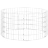 gabionsøjle Ø100x50 cm galvaniseret stål rund