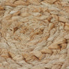 gulvtæppe 180 cm flettet jute rundt
