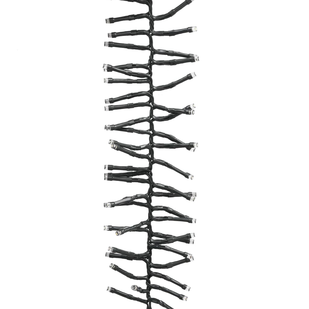 LED-lyskæde 400 LED'er 7,4 m PVC varmt hvidt lys