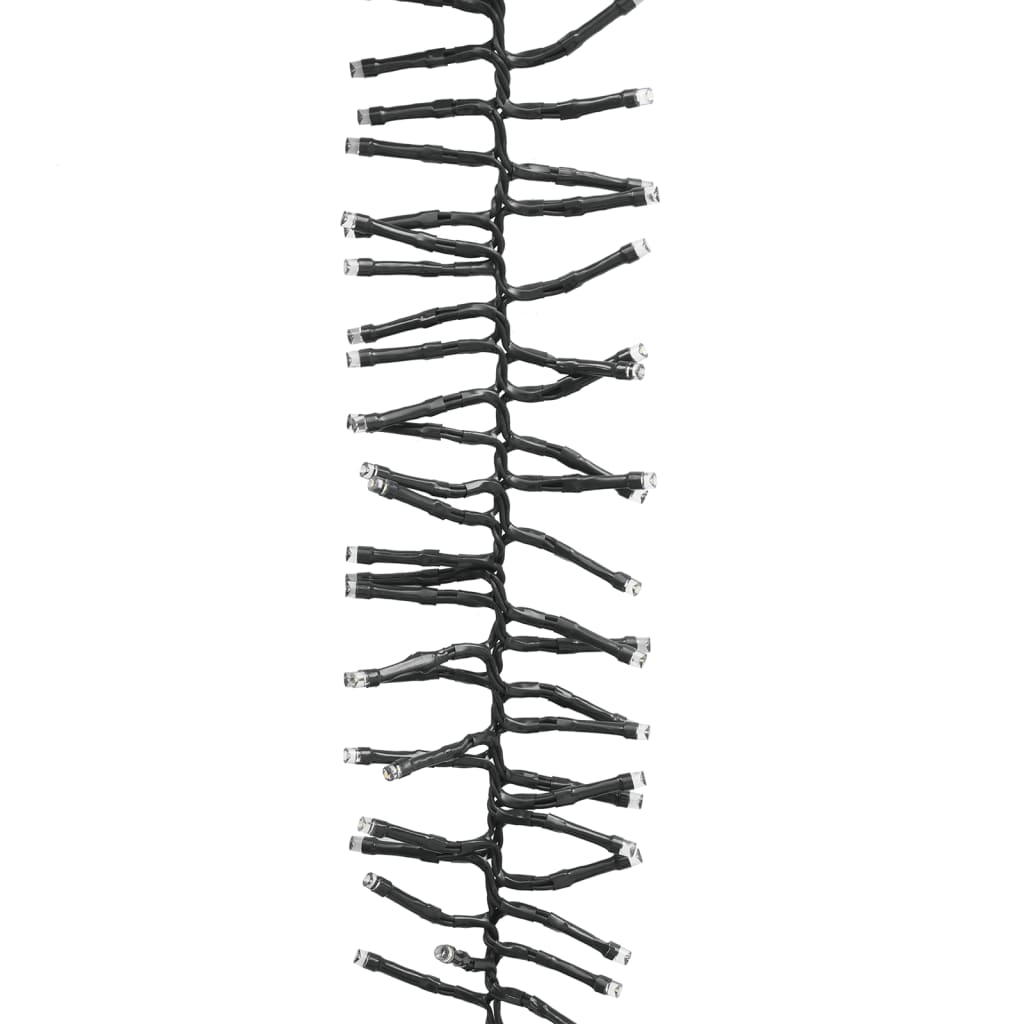 LED-lyskæde 1000 LED'er 11 m PVC varmt hvidt lys