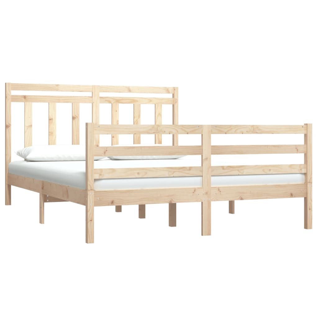 sengeramme 120x190 cm massivt træ