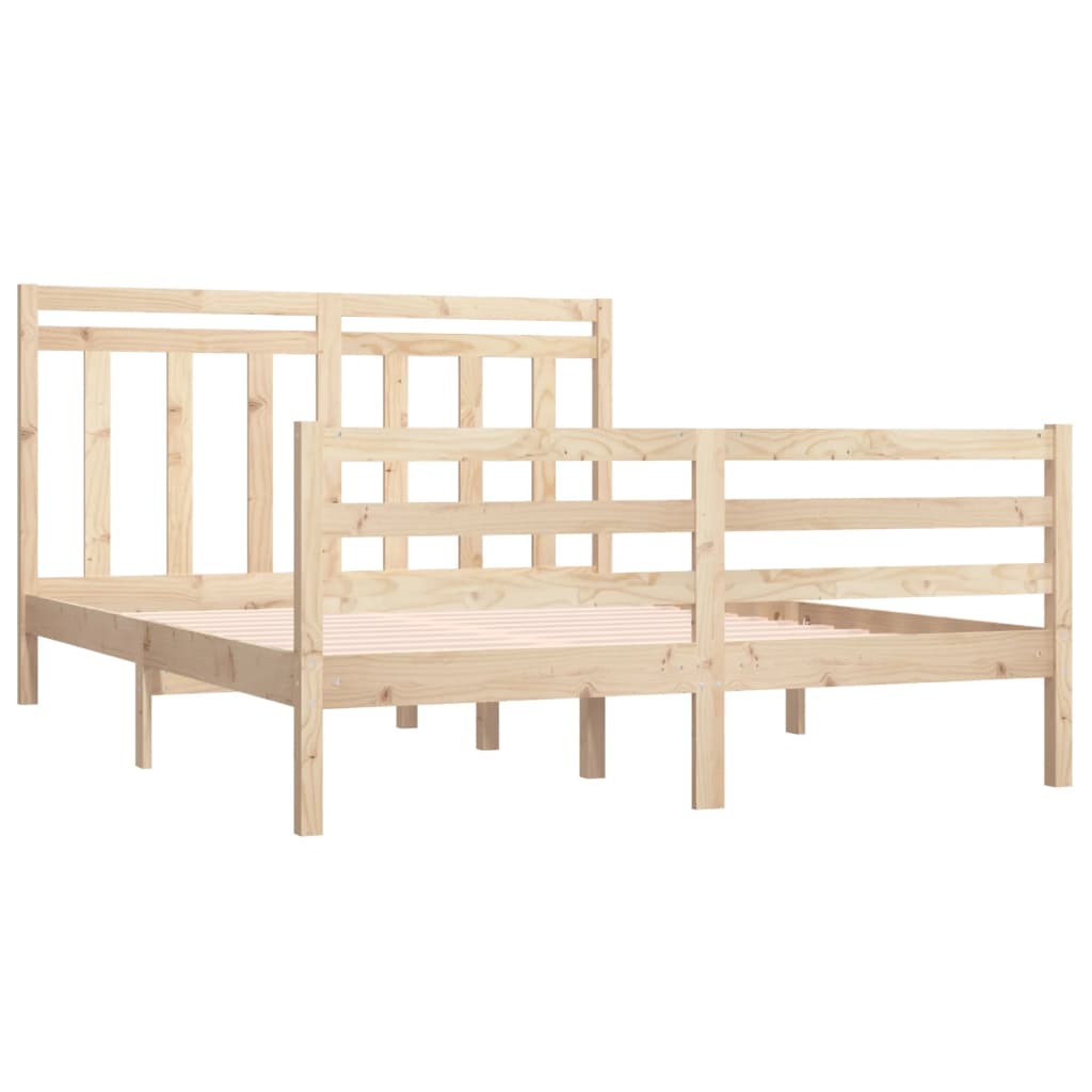 sengeramme 120x190 cm massivt træ