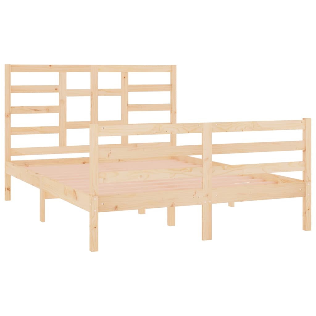 sengeramme 120x190 cm massivt træ
