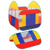 legetelt med 550 bolde 123x120x126 cm