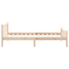 sengeramme 100x200 cm massivt træ
