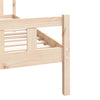sengeramme 100x200 cm massivt træ