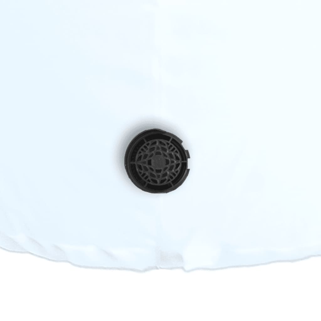 oppustelig snemandsfamilie med LED'er 360 cm