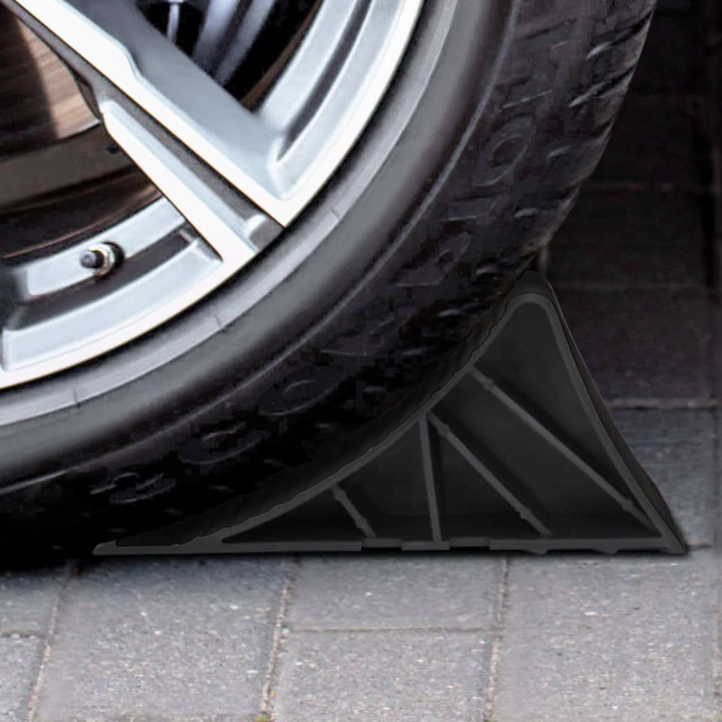 hjulklodser 2 stk. 25x10x11,5 cm plast