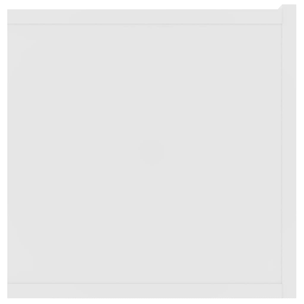 tv-skabe 2 stk. 80x30x30 cm konstrueret træ hvid