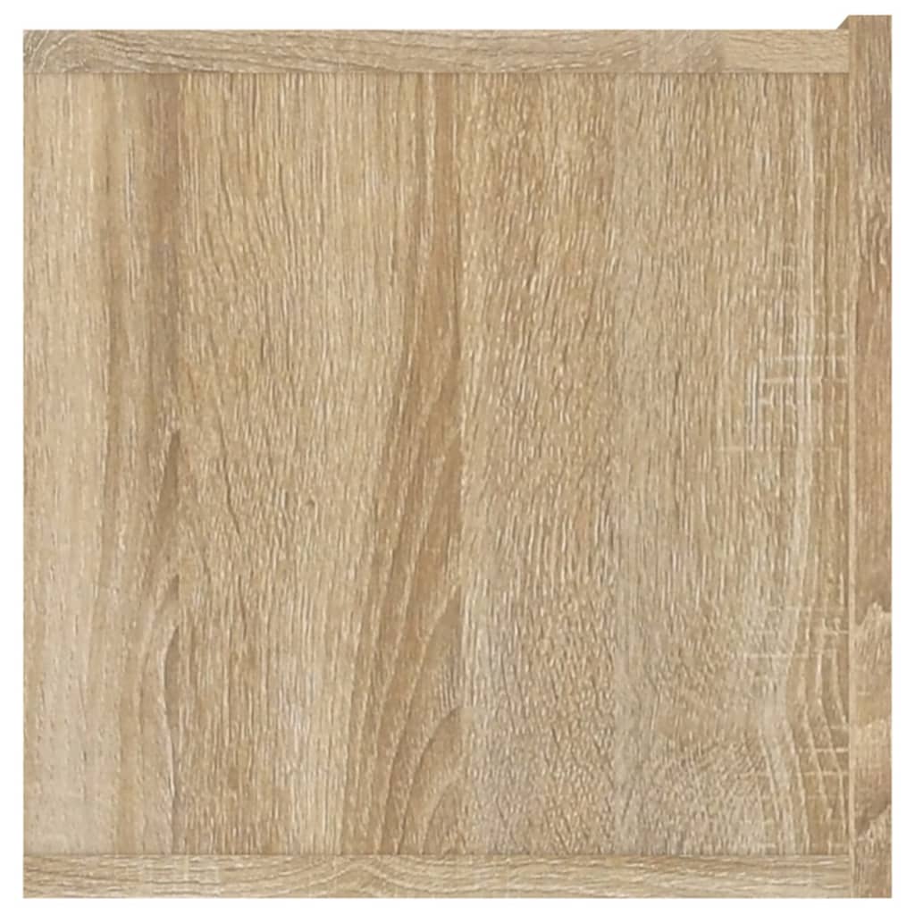 tv-skabe 2 stk. 80x30x30 cm konstrueret træ sonoma-eg
