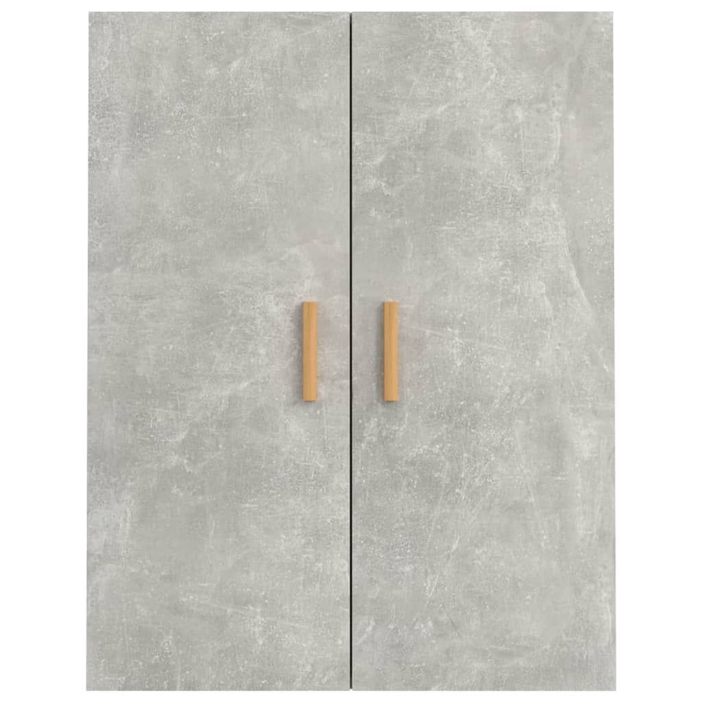vægskab 69,5x34x90 cm betongrå