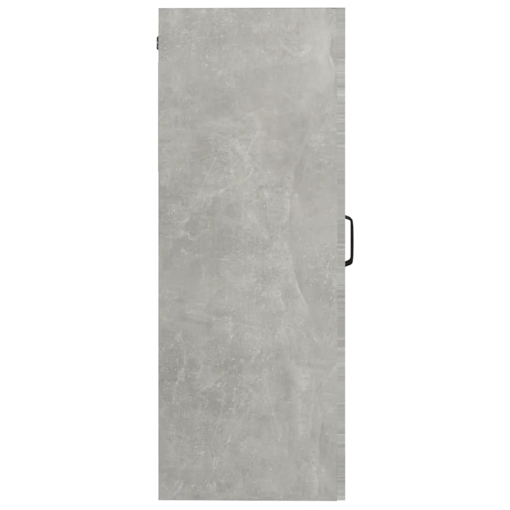 vægskab 69,5x34x90 cm betongrå