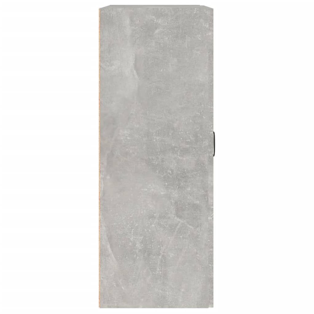 vægskab 69,5x32,5x90 cm betongrå