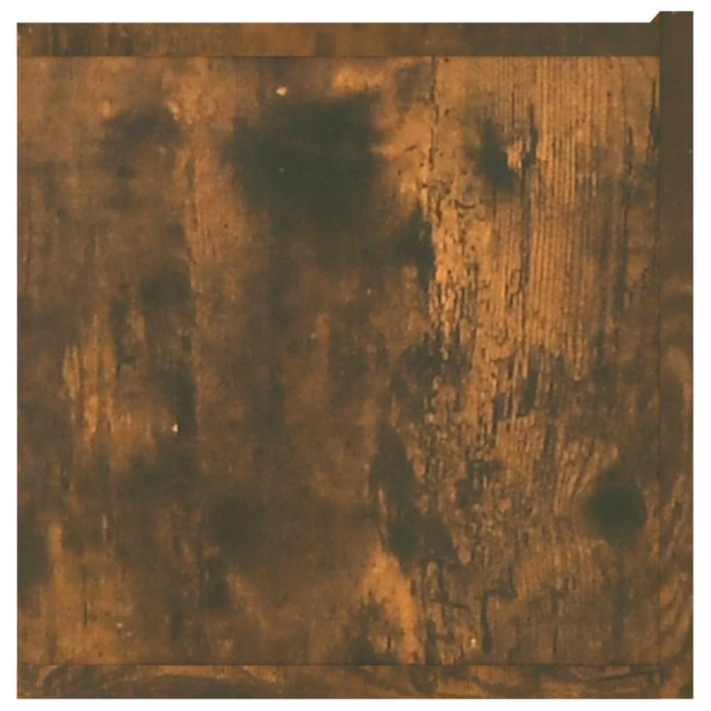 tv-skabe 2 stk. 80x30x30 cm konstrueret træ røget egetræ