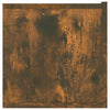 tv-skabe 2 stk. 80x30x30 cm konstrueret træ røget egetræ