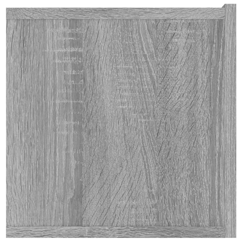 tv-skabe 2 stk. 80x30x30 cm konstrueret træ grå sonoma-eg