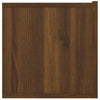tv-skabe 2 stk. 80x30x30 cm konstrueret træ brun egetræsfarve