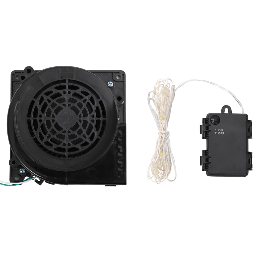 oppustelig snemand med LED'er 300 cm