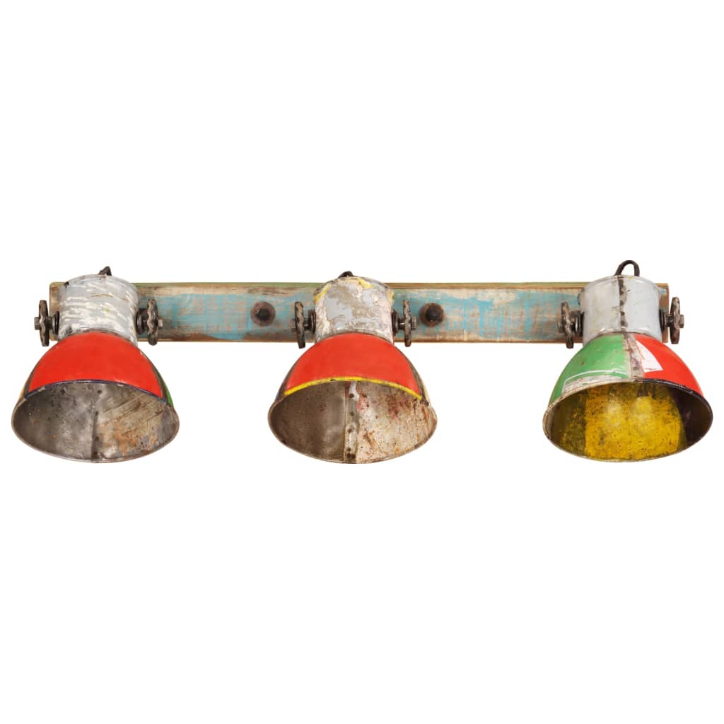 industriel væglampe 65x25 cm E27 flerfarvet