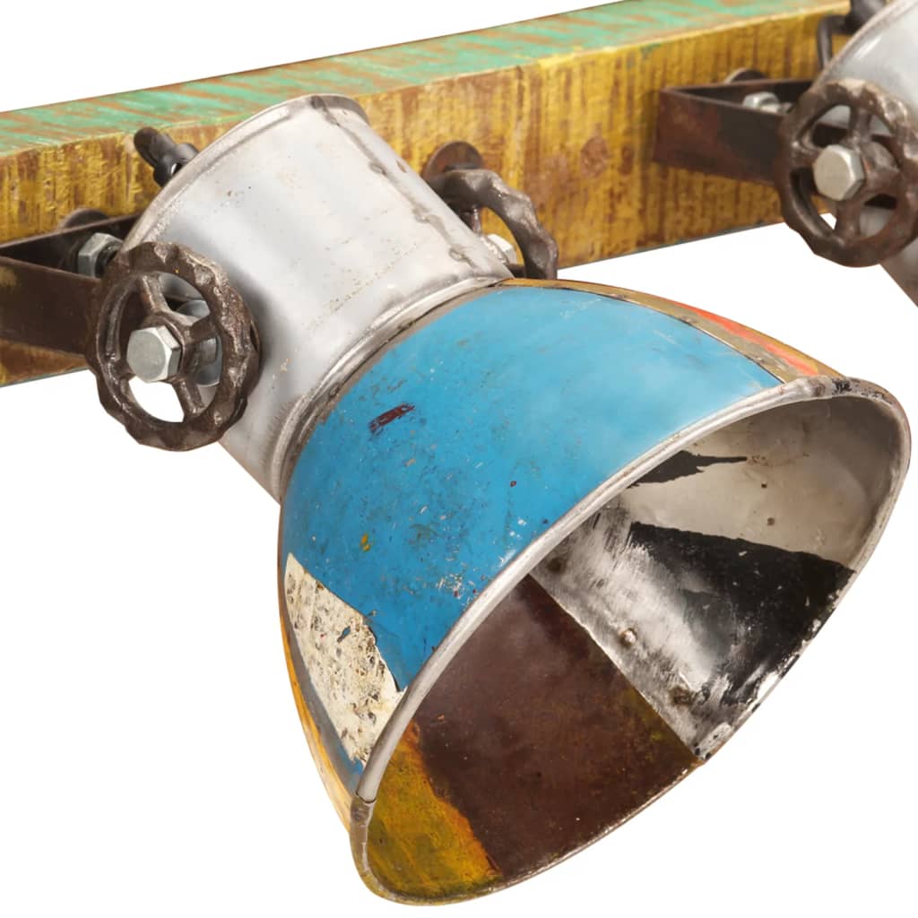 industriel væglampe 65x25 cm E27 flerfarvet
