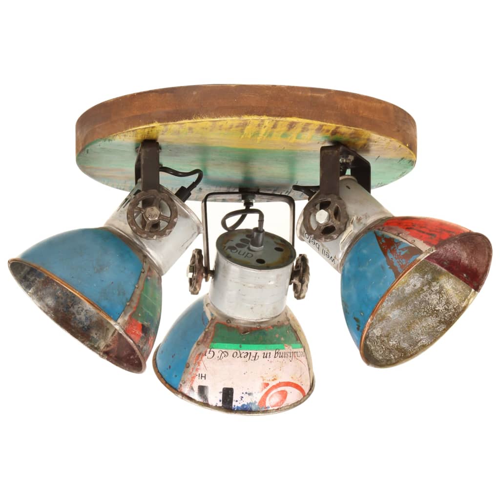 industriel loftlampe 25 W 42x25 cm E27 flerfarvet