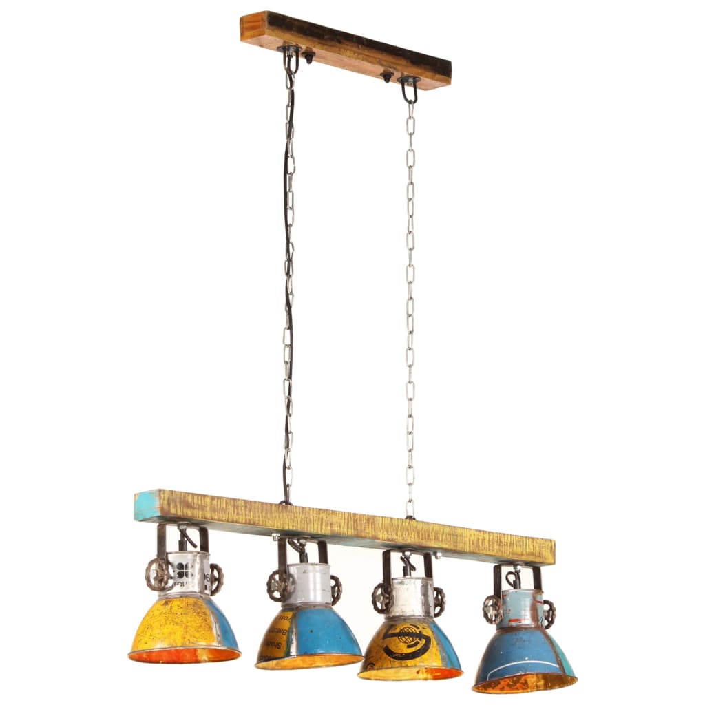 industriel loftlampe 111 cm 25 W E27 flerfarvet