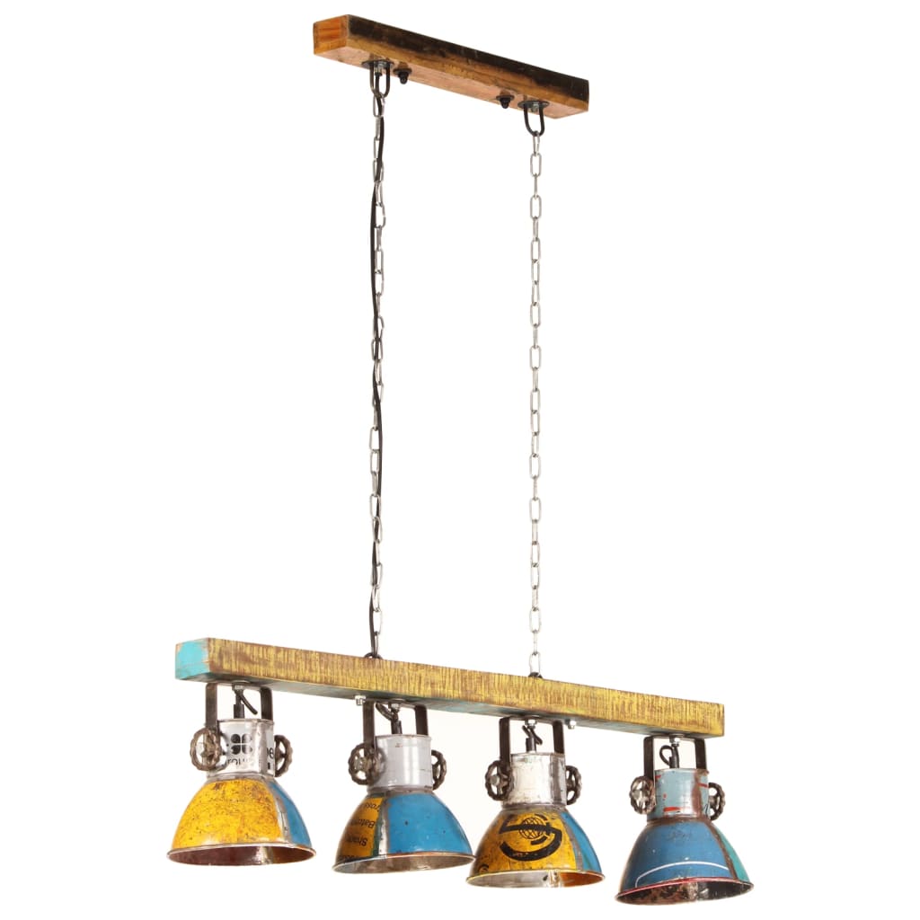 industriel loftlampe 111 cm 25 W E27 flerfarvet