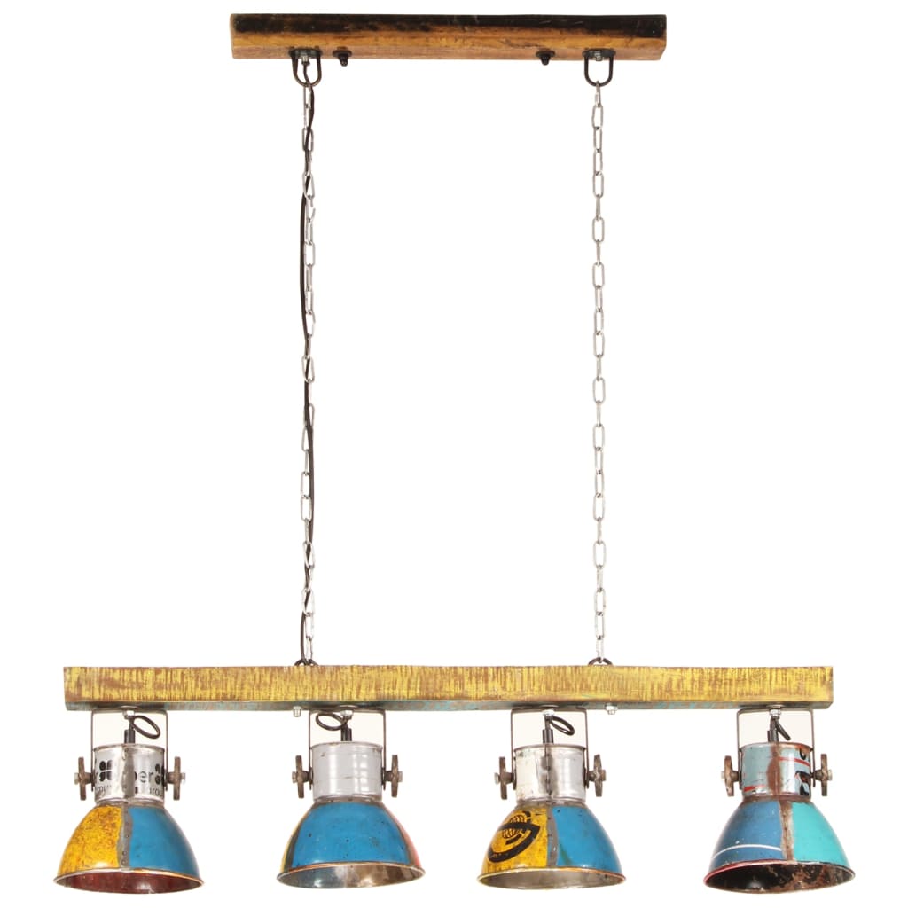 industriel loftlampe 111 cm 25 W E27 flerfarvet