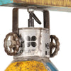 industriel loftlampe 111 cm 25 W E27 flerfarvet