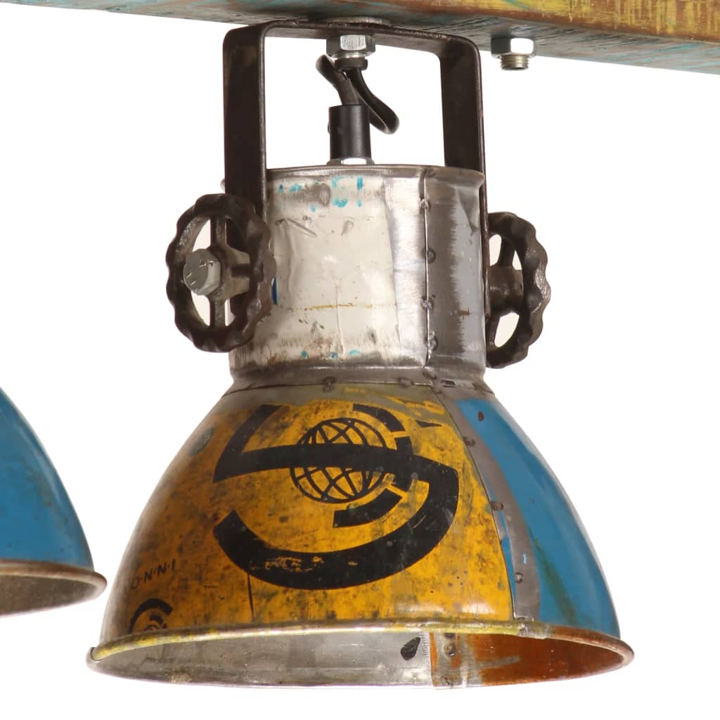 industriel loftlampe 111 cm 25 W E27 flerfarvet